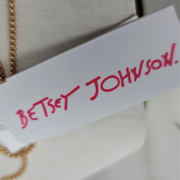 Betsey Johnson Christmas Ballerina Necklace Rhinestone - Picture 7 of 10